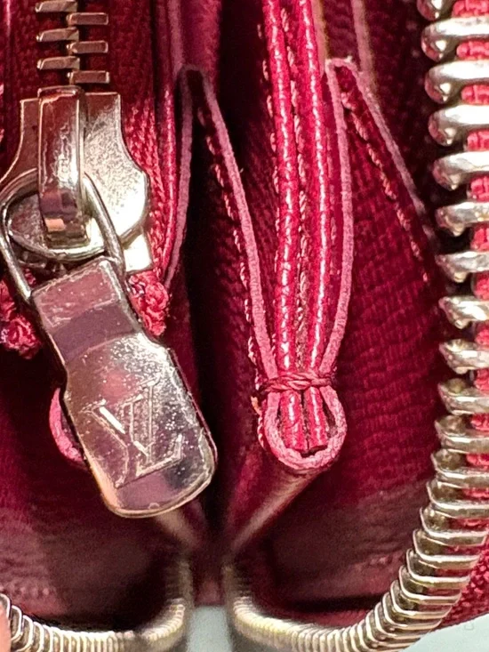 Louis Vuitton Fuchsia Epi Leather Zippy Wallet Silver Hardware France - Picture 14 of 14